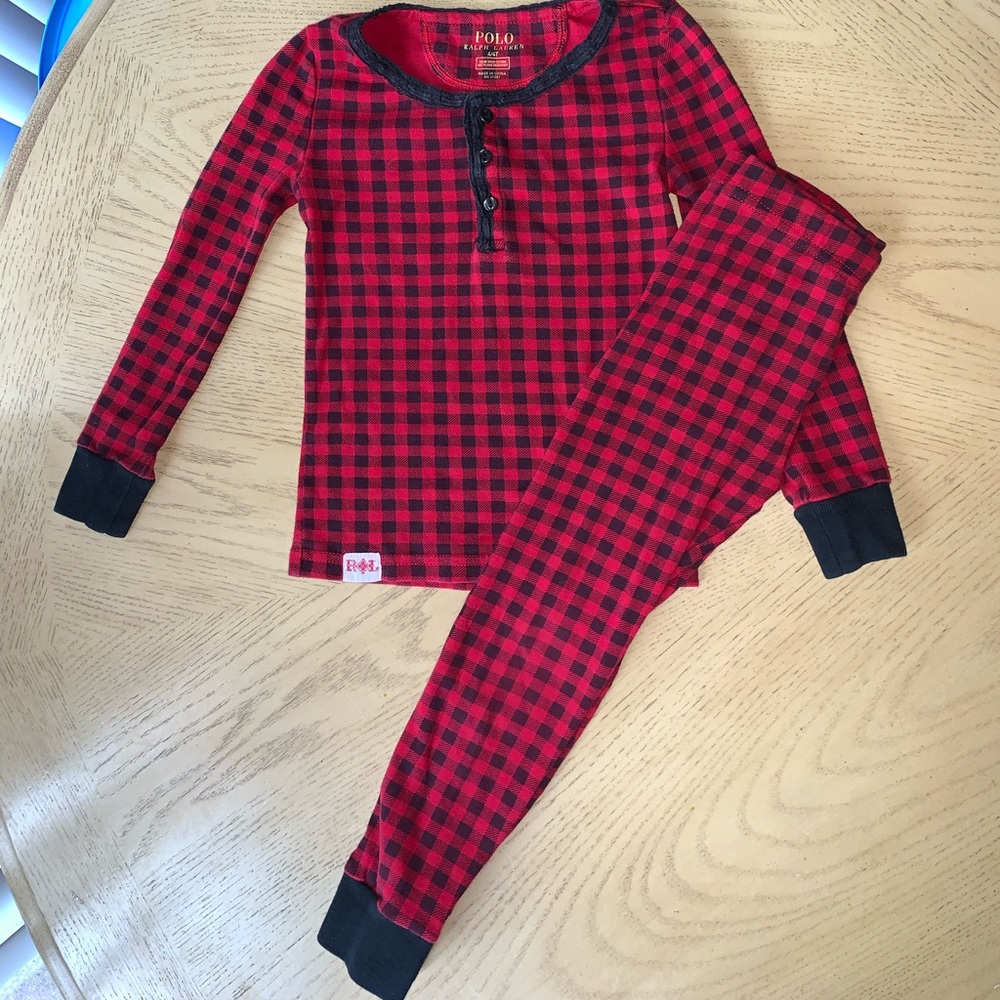 Ralph Lauren Polo 4T Girls Pajamas